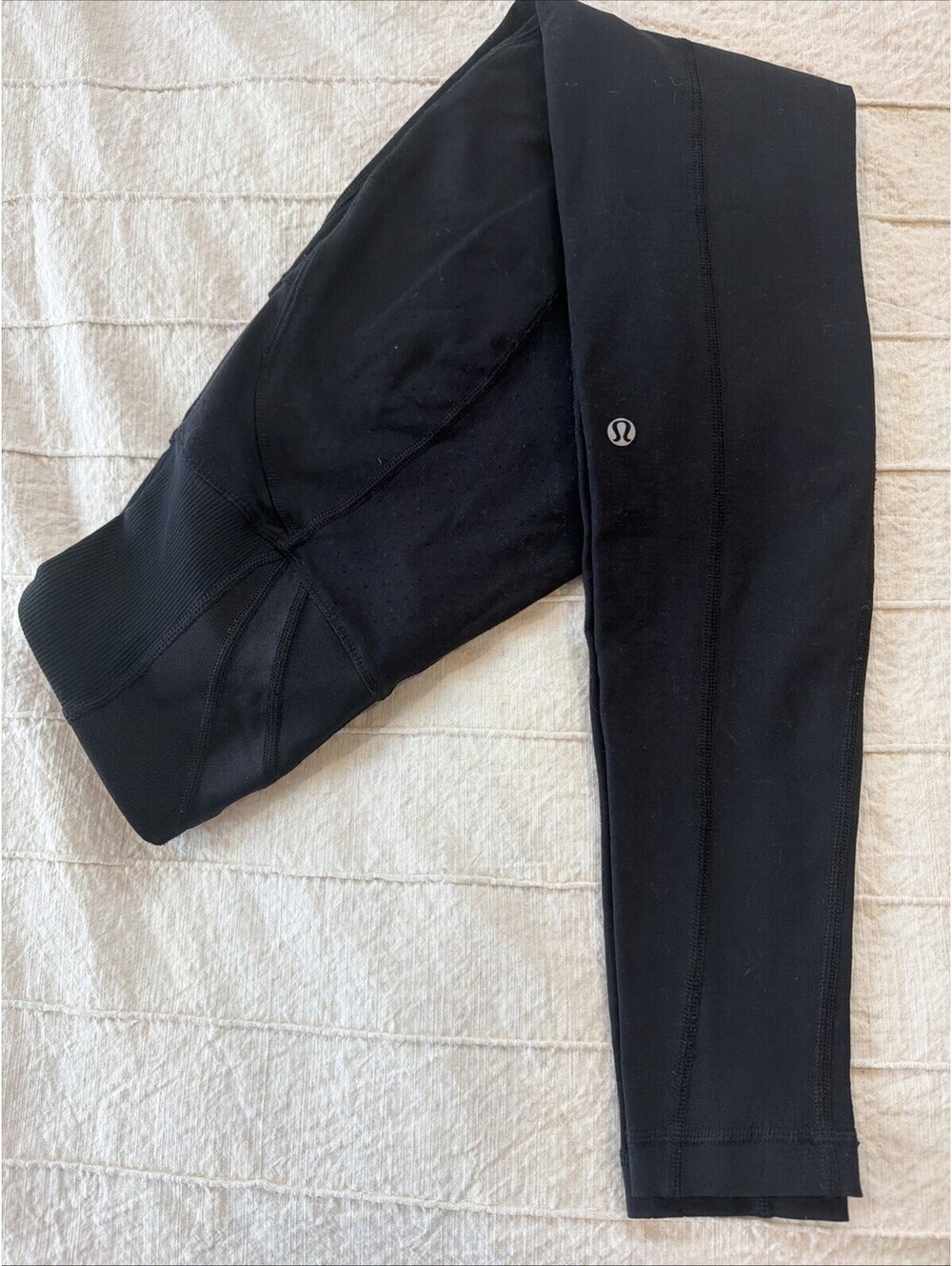 Lululemon Exquisite High Rise Pants Leggings Full Length Size 4 Black